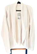 Softies Waffle Marshmallow Cocoon Cardigan
