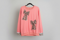 Shiraleah "Leopard Bows" Graphic Sweatshirt – Coral Pink