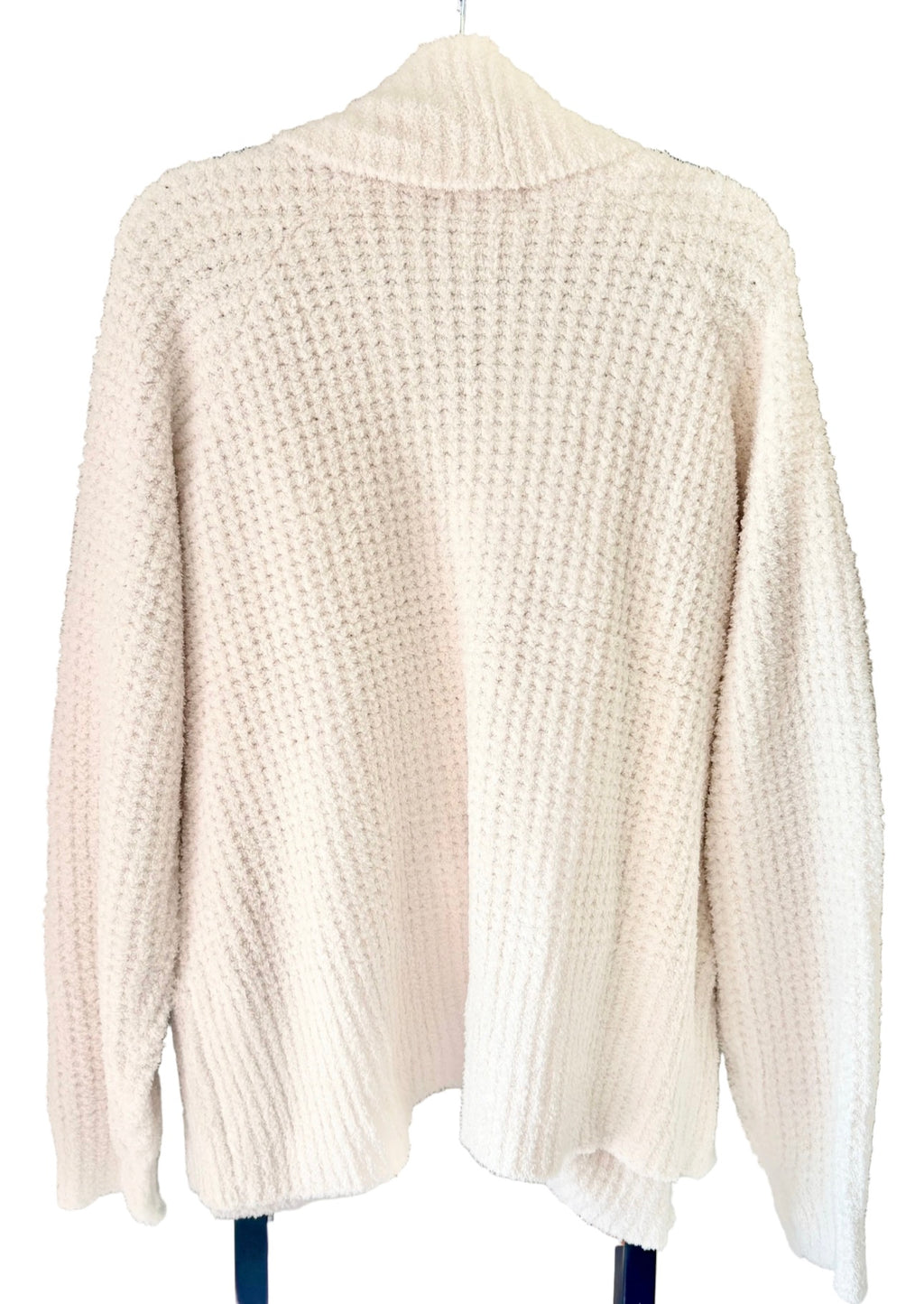 Softies Waffle Marshmallow Cocoon Cardigan