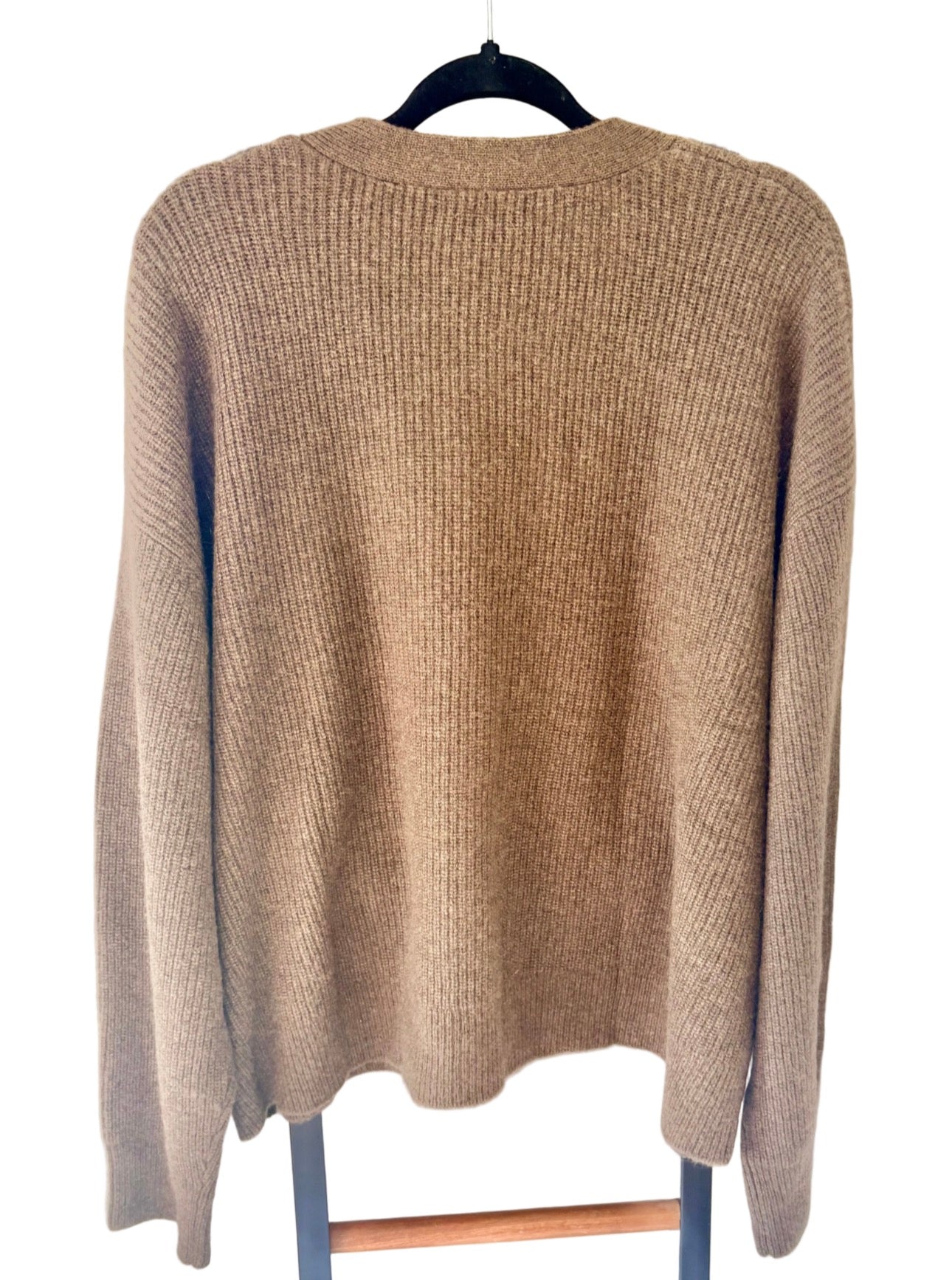 Quince Mongolian Cashmere Oversized Boyfriend Cardigan