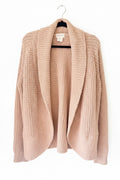 Softies Waffle Marshmallow Cocoon Cardigan