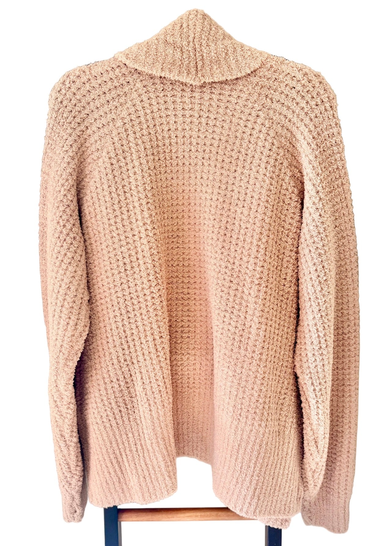 Softies Waffle Marshmallow Cocoon Cardigan